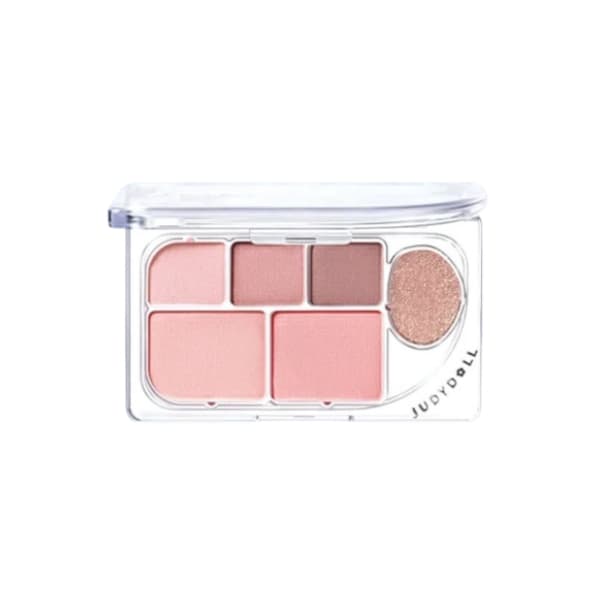Dew-Shine 6 Color Palette - - #01 Peach Soda