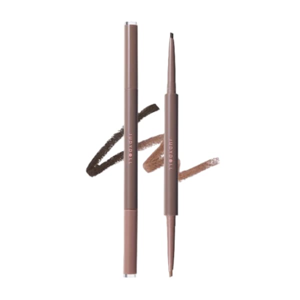 Dual-Ended Gel Eyeliner Pencil, dwustronna żelowa kredka do oczu — #01 Natural Nude Brown