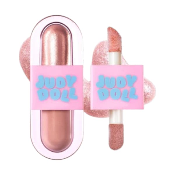 Mini Hard Candy Dual-Ended Liquid Eyeshadow, dwustronny cień w płynie — #01 Peach Milk Tea
