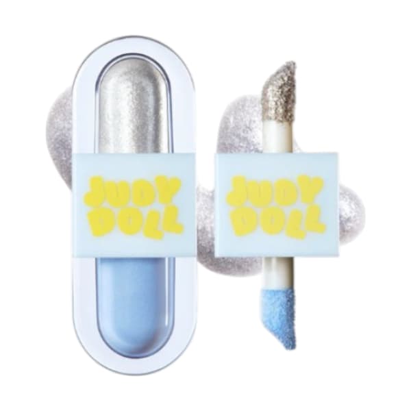 Mini Hard Candy Dual-Ended Liquid Eyeshadow, dwustronny cień w płynie — #02 Sea Salt Soda