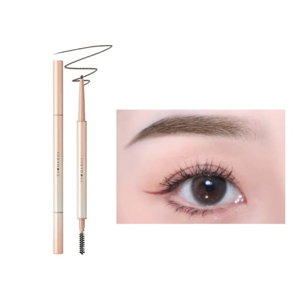 Skinny Triangular-Shaped Eyebrow Pencil - - #03 Natural Brown