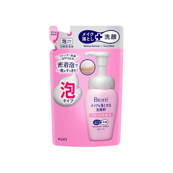 Biore Makeup Remover Facial Cleanser Moisturizing Foam Refill -
