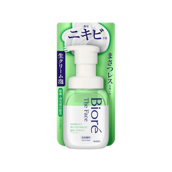 Biore The Face Foam Cleanser Acne Care -