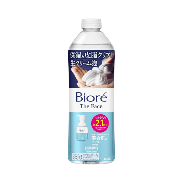 Biore The Face Foam Cleanser Moist Refill -
