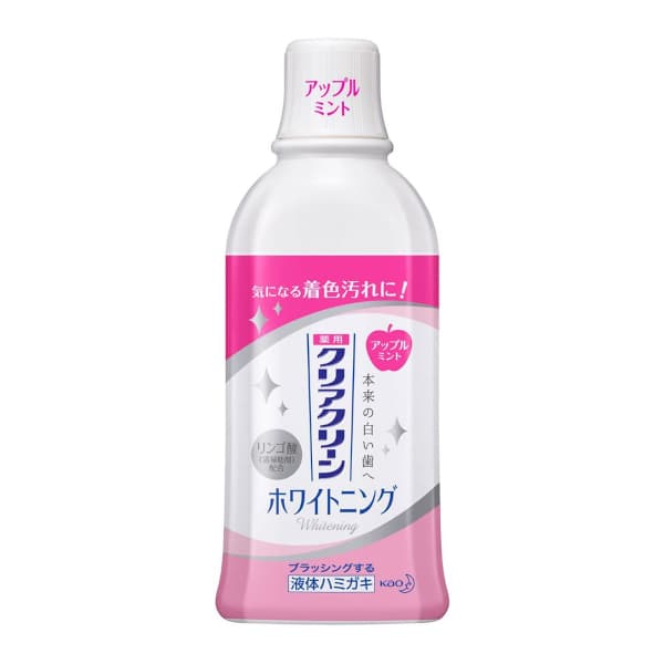 Clear Clean Mouthwash Whitening Dental Rinse - - Apple Mint