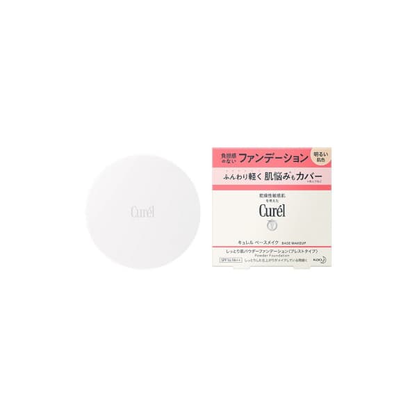 Curel Base Makeup Moist Skin Powder Foundation SPF16 PA++ - - Light Skin Tone