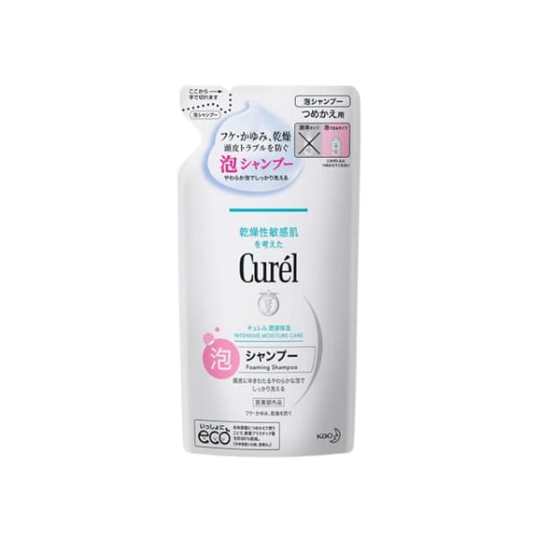 Curel Intensive Moisture Care Foaming Shampoo Refill -