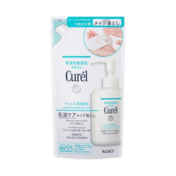 Curel Moisturizing Lotion Care Makeup Remover Refill -