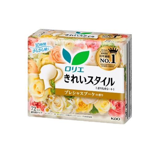 Laurier Kirei Style Panty Liner -. - Precious Bouquet Scent