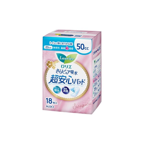 Laurier Sara Pure Absorption Ultra Secure Panty Liners 50cc 23cm -. - Fragrance Free