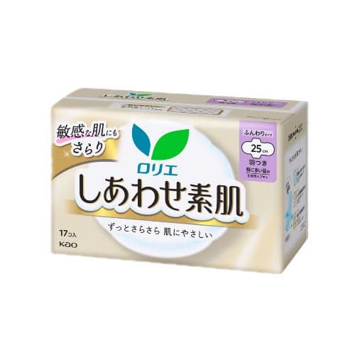 Laurier Shiawase Sokuhada Extra Heavy Daytime Use With Wings 25cm -