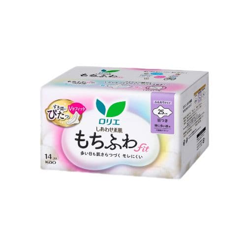 Laurier Shiawase Sokuhada Mochi-Fuwa Fit Extra Heavy Daytime Use With Wings 25cm -