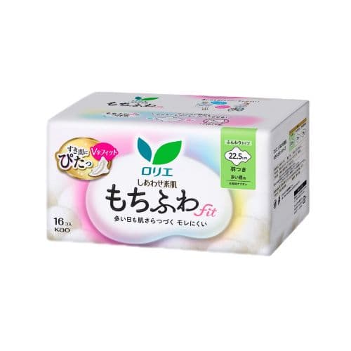Laurier Shiawase Sokuhada Mochi-Fuwa Fit Heavy Daytime Use With Wings 22.5cm -