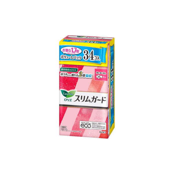 Laurier Slim Guard Extra Heavy do użytku dziennego ze skrzydełkami 25 cm - - Fragrance Free