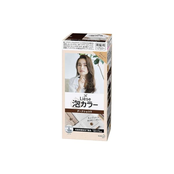 Liese Creamy Bubble Color (Japan Version) - 1 pudełko - Dark Chocolate