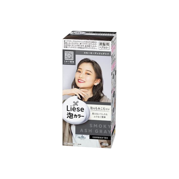 Liese Creamy Bubble Color (Japan Version) - 1 pudełko - Smoky Ash Grey