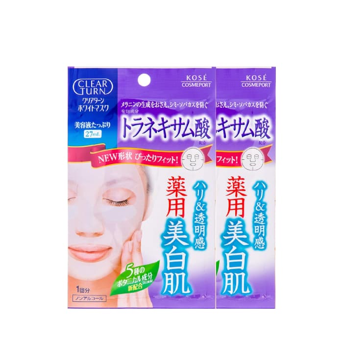 Clear Turn White Tranexamic Acid White Mask (10ea)