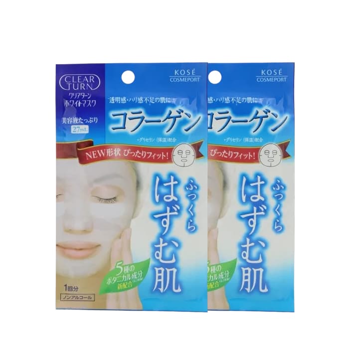 Clear Turn White Whitening Collagen Mask (10ea)