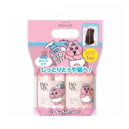 Salon Style Bioliss Pure Retouch Moist Shine Shampoo & Conditioner Set Choigosim Limited Edition - +