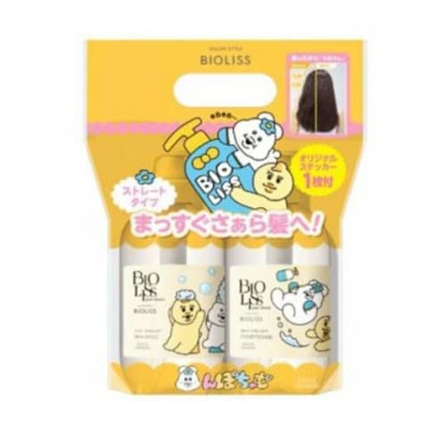 Salon Style Bioliss Pure Retouch Silky Straight Shampoo & Conditioner Set Choigosim Limited Edition - +