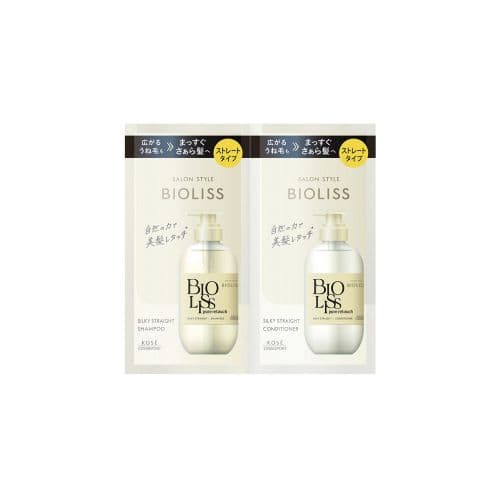 Salon Style Bioliss Pure Retouch Silky Straight Shampoo & Conditioner Trial Set -+