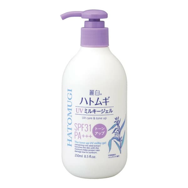 Reihaku Hatomugi UV Care & Tone Up The Tone Up UV Milky Gel SPF31 PA+++ -