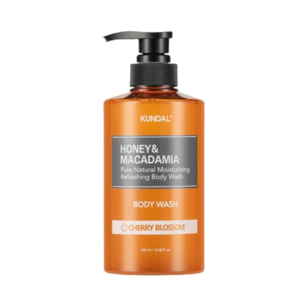 Honey & Macadamia Pure Body Wash - - Cherry Blossom