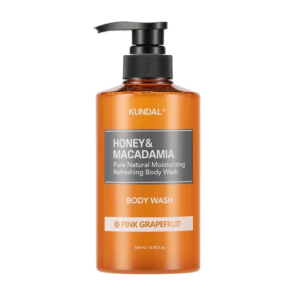 Honey & Macadamia Pure Body Wash - - Pink Grapefruit