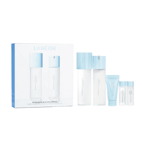 Water Bank Blue Hyaluronic 2 Step Essential Set (For Oily Skin) - 5 produkty