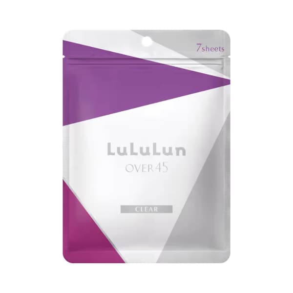 Over 45 Facial Sheet Mask Clear -. - Iris Blue