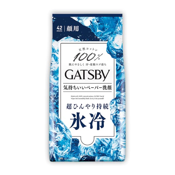 Gatsby Facial Paper - 42 arkusze - Ice (.) Set