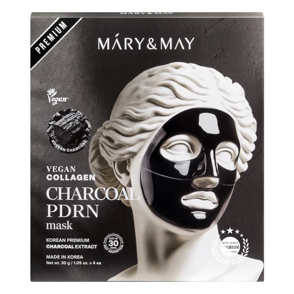 Vegan Collagen Charcoal PDRN Mask -