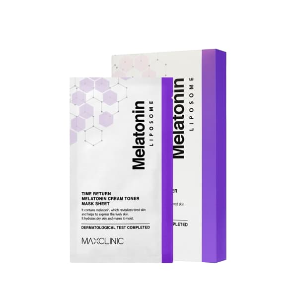 Time Return Melatonin Cream Toner Mask Sheet -