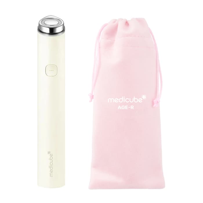 Age-R Booster Pro Mini Plus + Pouch Set - Beige