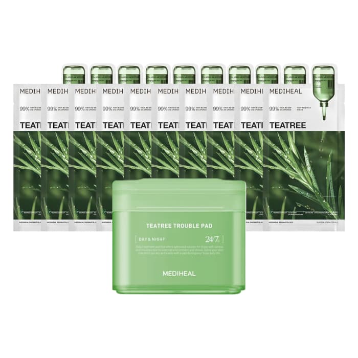 Teatree Trouble Pad -. + Teatree Essential Mask -. Set