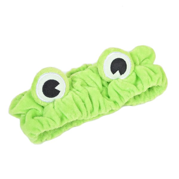 Frog Face Wash Headband -