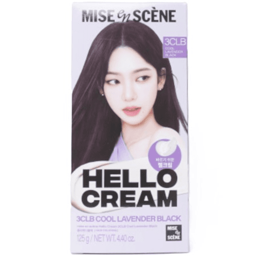 miseenscéne - Hello Cream (2024 New Version) - - 3CLB Cool Lavender Black