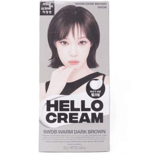 miseenscéne - Hello Cream (2024 New Version) - - 5WDB Warm Dark Brown