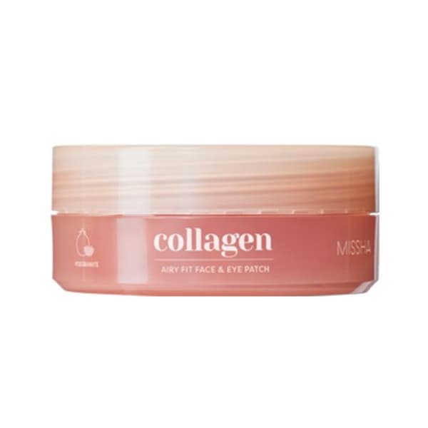 Airy Fit Collagen Liftingujący Płatek na Twarz i Pod Oczy - (60ea)