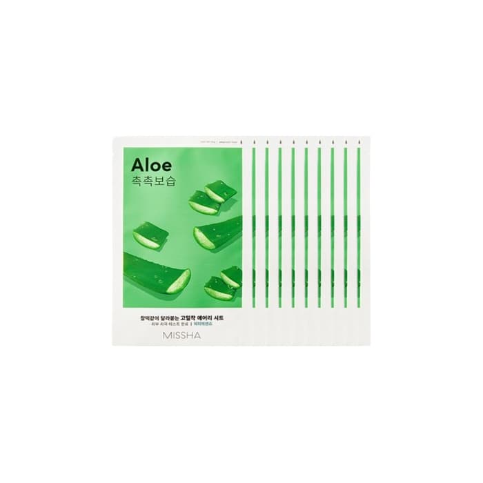 Airy Fit Sheet Mask - Aloe -. (.) Set