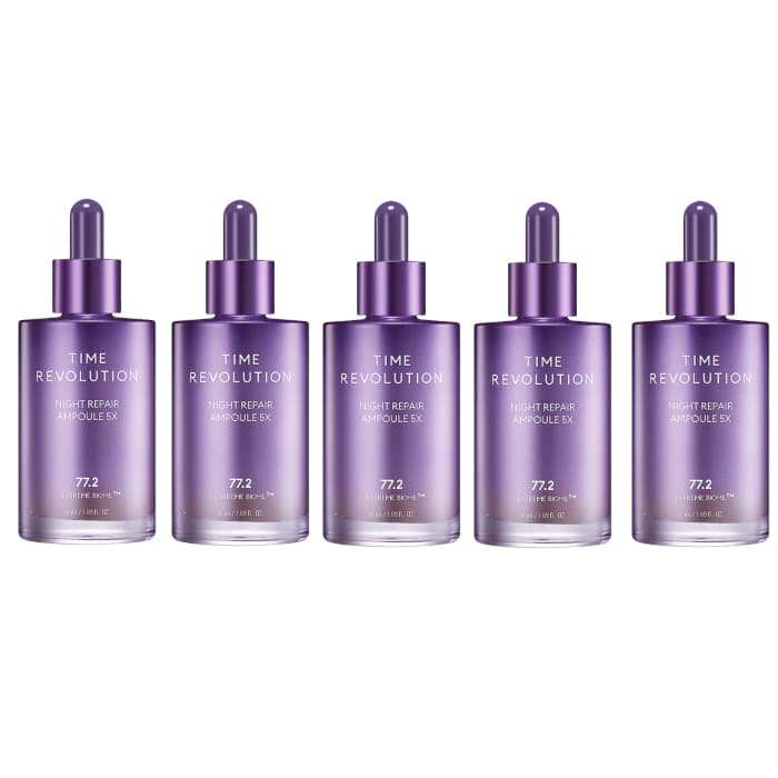 Time Revolution Night Repair Ampoule 5X - (New Version of Time Revolution Night Repair Probio Ampoule) (.) Set