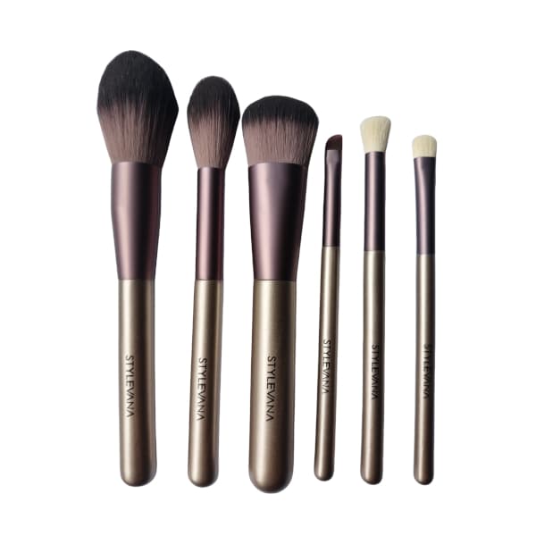 Set Of 6 Make Up Brushes B -./set - Grape