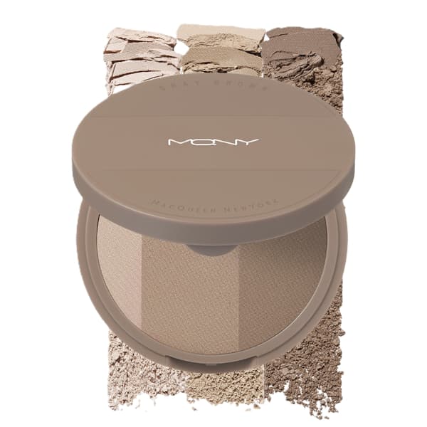 Fake Up 3 Color Shading - - Gray Brown