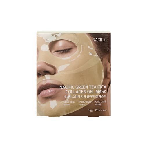 Green Tea Cica Collagen Gel Mask -