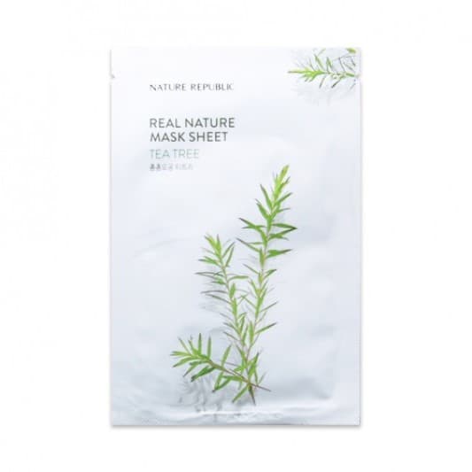 Real Nature Sheet Mask - Tea Tree -. (.) Set