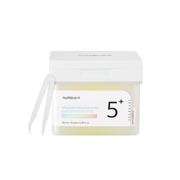 numbuzin - No.5+ Glutathione Vitamin Concentrated Toner Pad -/70wkładki