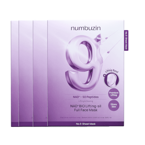 numbuzin - No.9 NAD Bio Lifting-sil Full Cover Facial Mask - (+)*