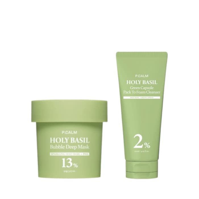 Holy Basil Green Cleansing Set