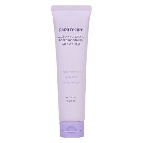 Eggplant Clearing Pore Smoothing Pack & Foam -
