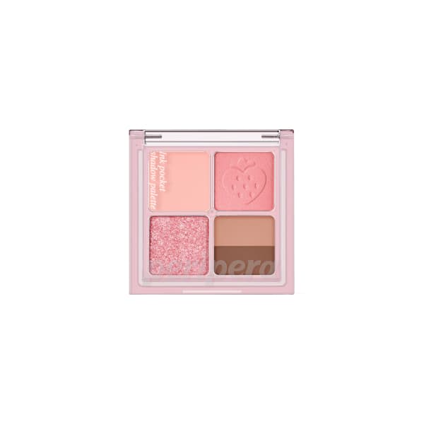 Ink Pocket Shadow Palette (Soft Berry Edition) -, - 07 Spring Strawberries In The Sun